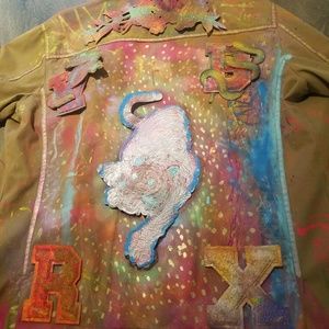 VbRx Upcycled Vintage Military Field Jacket